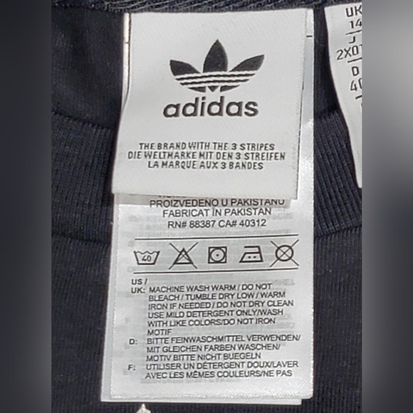 Adidas Crop Tank Top Sleeveless Classic Workout Size Medium - Picture 7 of 9